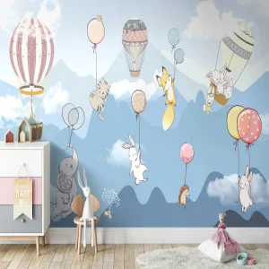 Papier Peint Animaux Balloons in the Sky