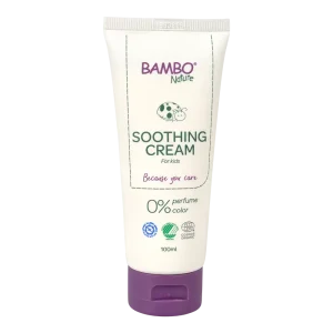 Abena - Bambo Nature - Crème bio apaisante - 100ml - Carton de 60 pièces