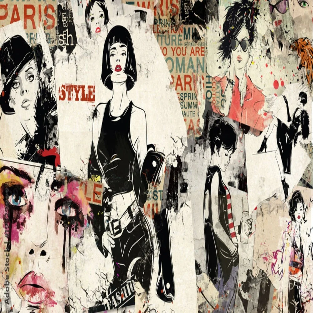 Papier Peint Ado Classique Affiche Fashion – Image 2