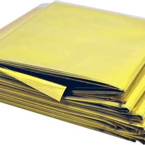 Abena - Couverture de Survie Isothermique non stérile 160 x 210 cm - Sachet de 50 pièces