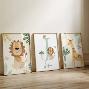 Theme Jungle Chambre Bebe