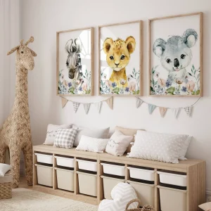 Poster Thème Animaux de la Forêt