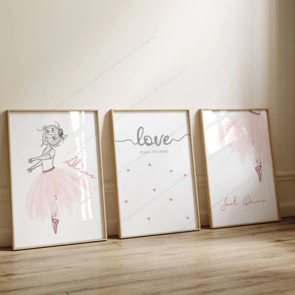 Affiche Danseuse Classique pour chambre fille – Image 2