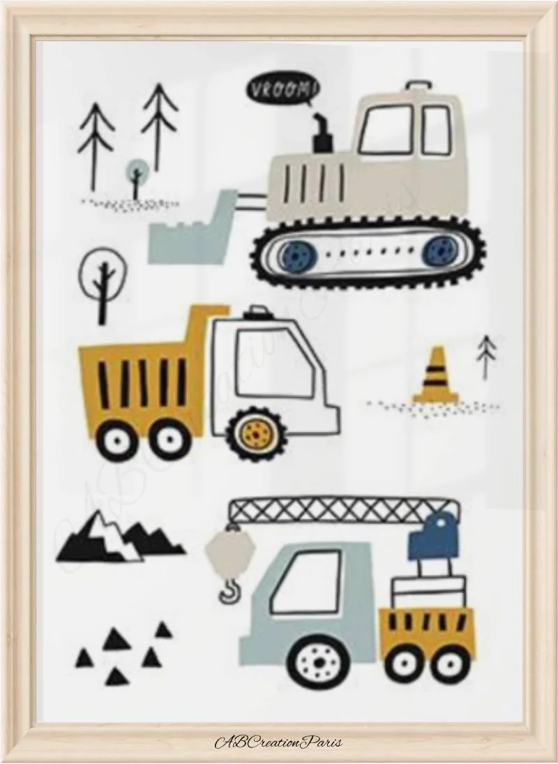 Deco Chambre Garçon tracteur – Image 2