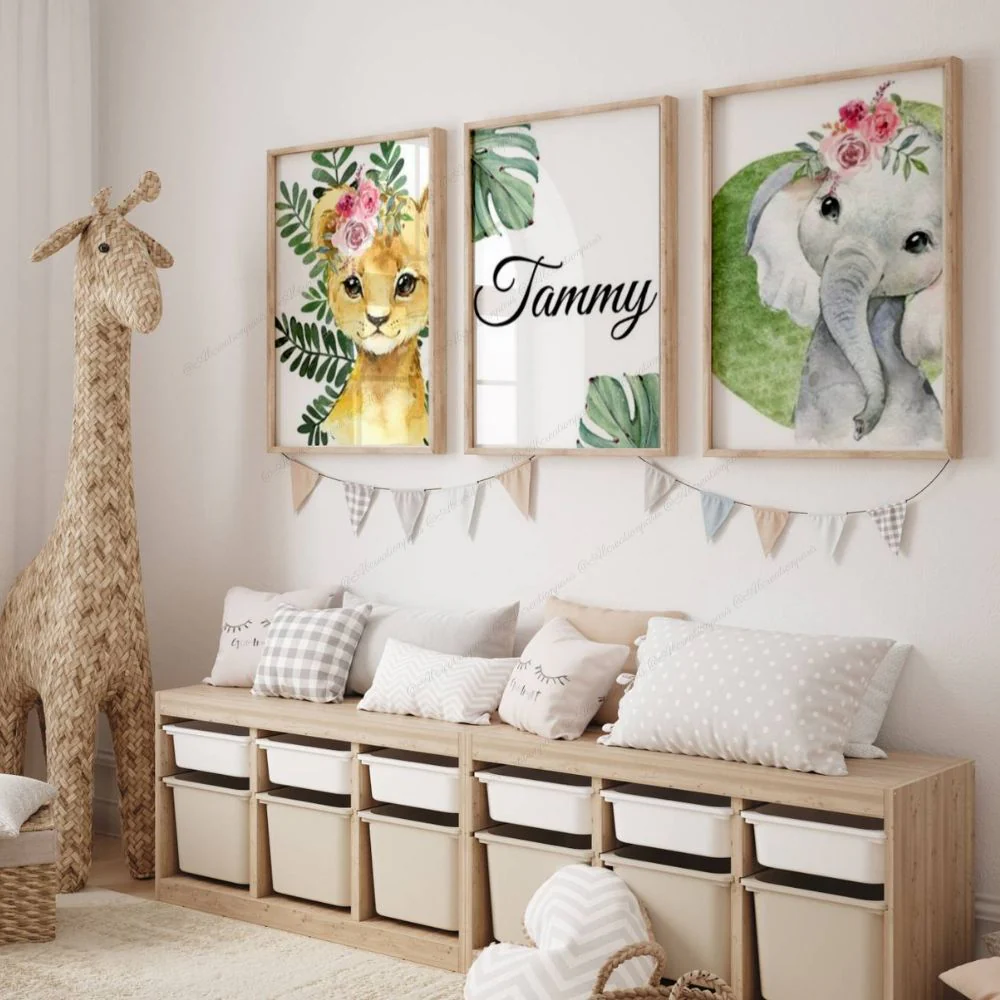 Décoration Chambre Bébé Thème Safari – Image 2