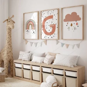 Déco Arc en ciel terracotta