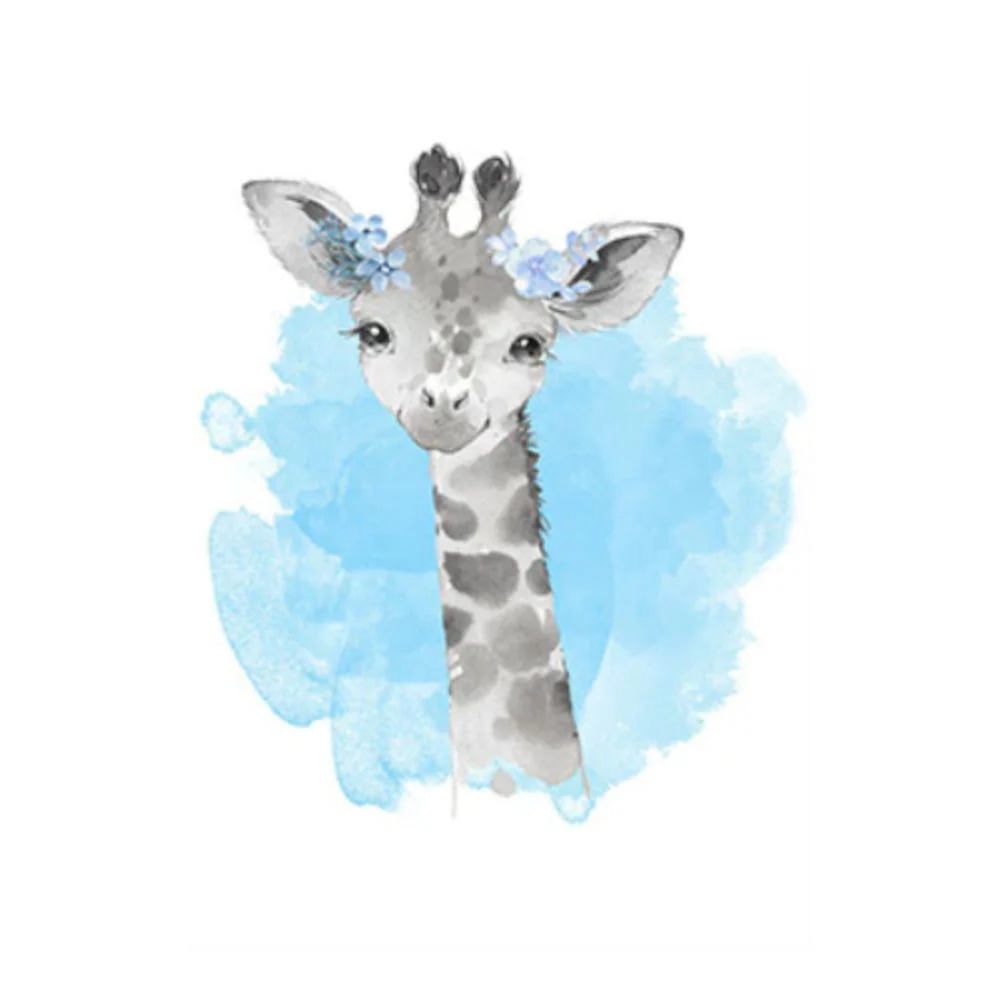 Décoration Chambre Bébé - Thème Safari Bleu – Image 7