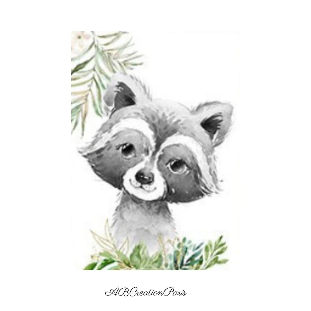 Décoration Chambre Enfant Animaux de la Foret – Image 6