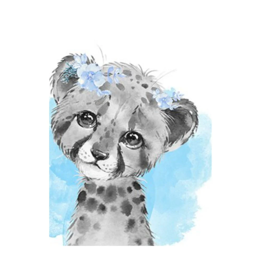 Décoration Chambre Bébé - Thème Safari Bleu – Image 9