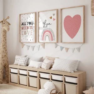 Décoration Arc-en-ciel Chambre Bébé Fille