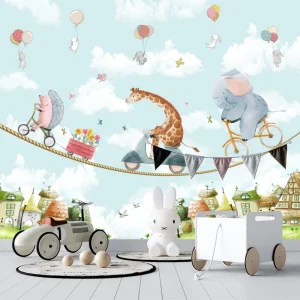 Papier Peint Animaux  Acrobates Aériens