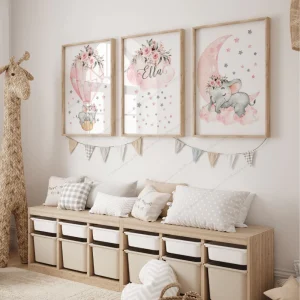 Cadeau de Naissance Fille Personnalisé