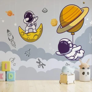 Papier Peint Espace  Astronaute DAB