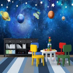 Papier Peint Espace  Alignement