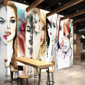 Papier Peint Ado Classique  Portrait Femme