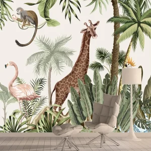 Papier Peint Animaux  Ambiance Tropicale