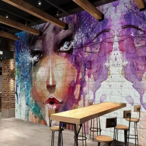 Papier Peint Ado Classique  Portrait Aquarelle