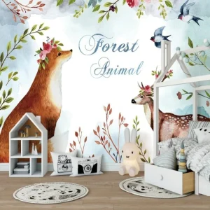 Papier Peint Animaux Avec Renard