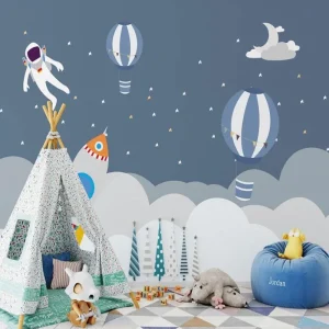 Papier Peint Espace  Astronaute