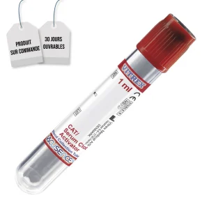 Vitrex - Tube avec sérum activateur de coagulation