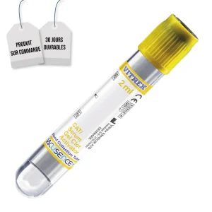 Vitrex - Tube avec gel sérum et activateur de caillots