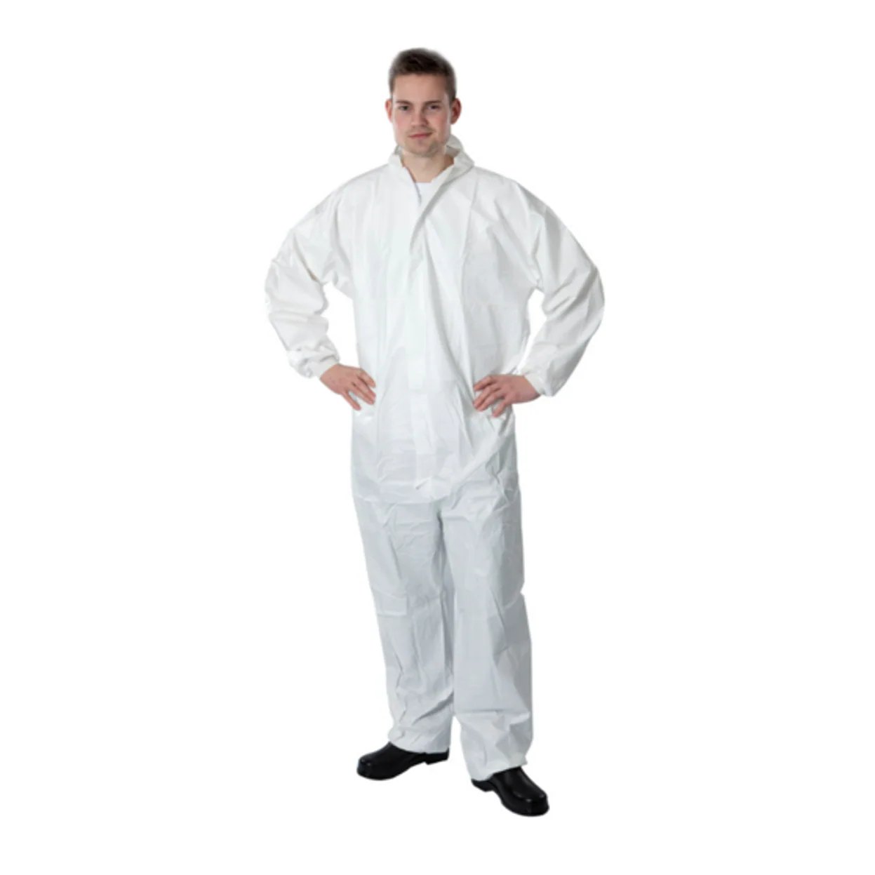 Abena - Combinaison jetable en polyéthylène étanche 55g/m² - 1 pièce