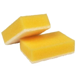 Abena - Eponges Faces Abrasives 90x60mm - Sachet de 10 pièces