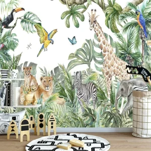 Papier Peint Animaux  Ambiance Jungle