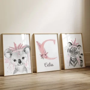 Animaux Chambre bébé Fille