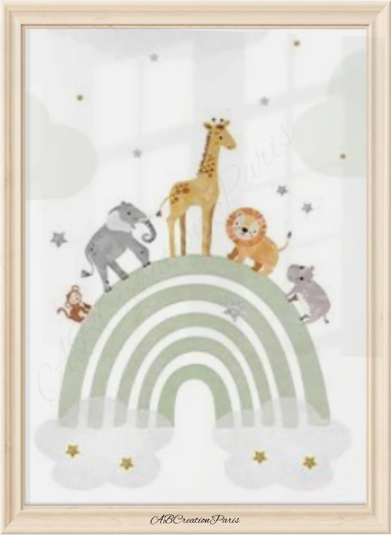 Decoration Chambre Bebe Vert Menthe – Image 5