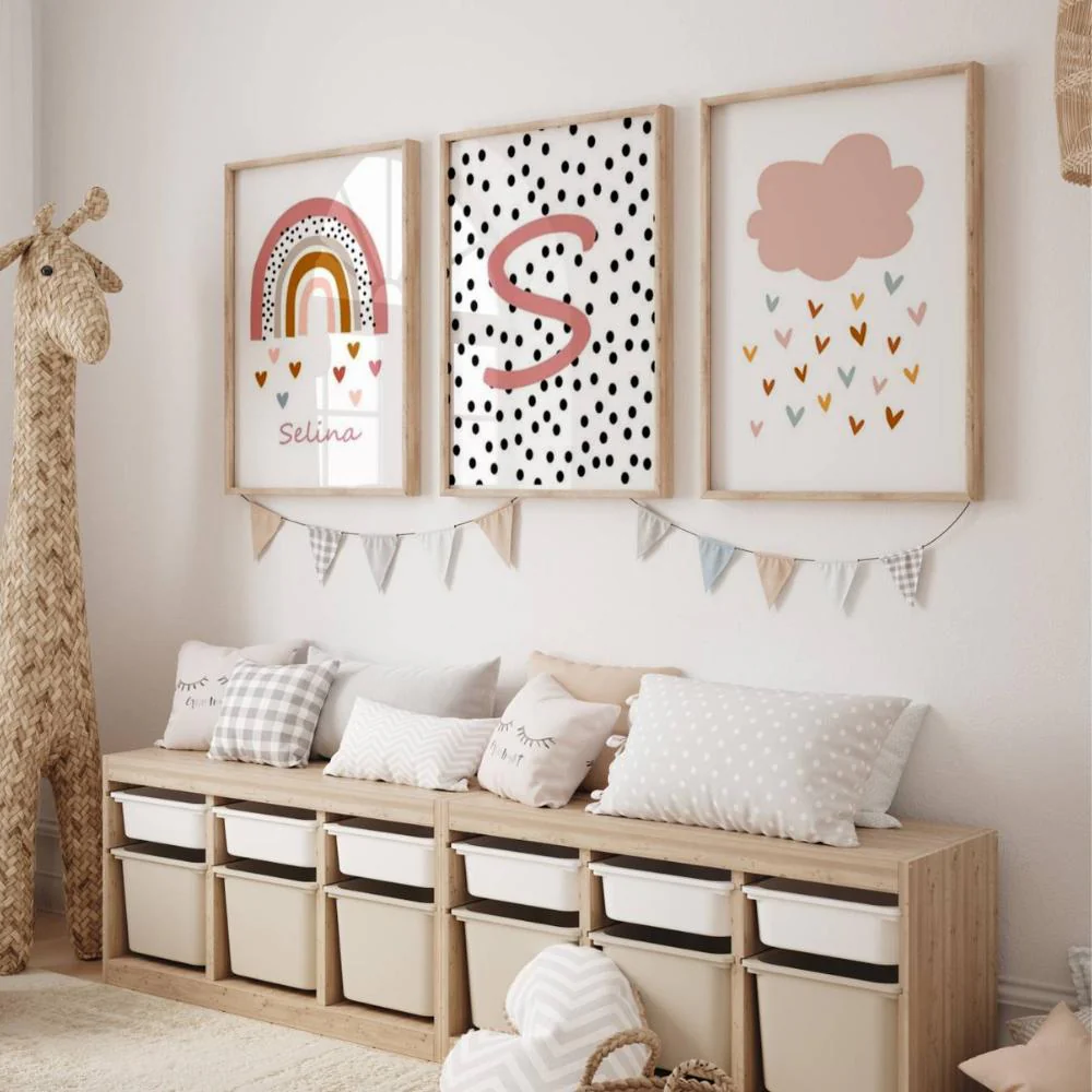 Affiche Arc en Ciel Personnalisé