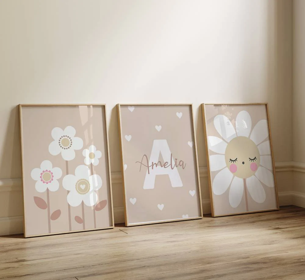 Deco Terracotta Fleur Chambre Bebe – Image 6