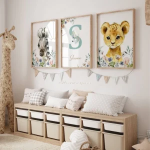 Affiche Animaux Personnalisée