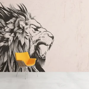 Papier Peint Ado Classique  Lion Prestige