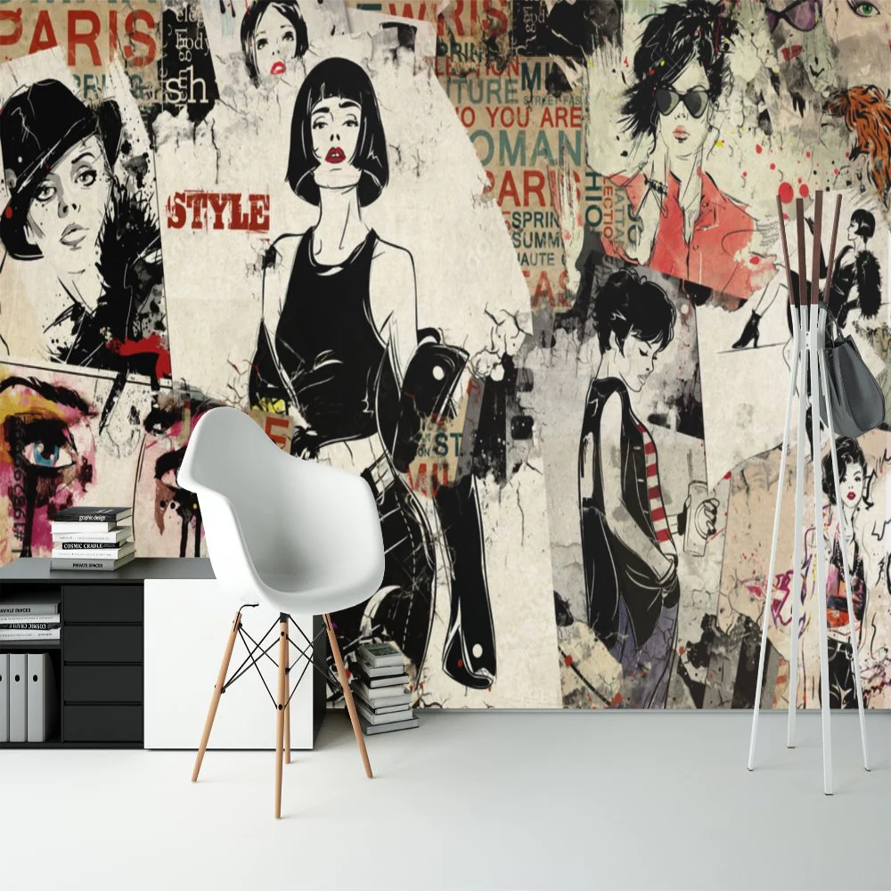 Papier Peint Ado Classique Affiche Fashion