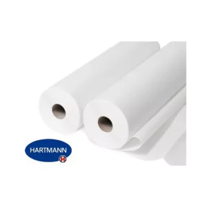 HARTMANN - ValaRoll - Drap d'examen Blanc plastifié 75 x 190 cm - 40 FTS - Lot de 6 Rouleaux
