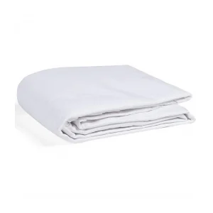 Abena - Drap de plat à usage unique en coton 160x280 cm - Blanc - Carton de 10 sachets de 10 pièces