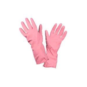 Abena - Gants de ménage latex rose - Boite de 144 pièces