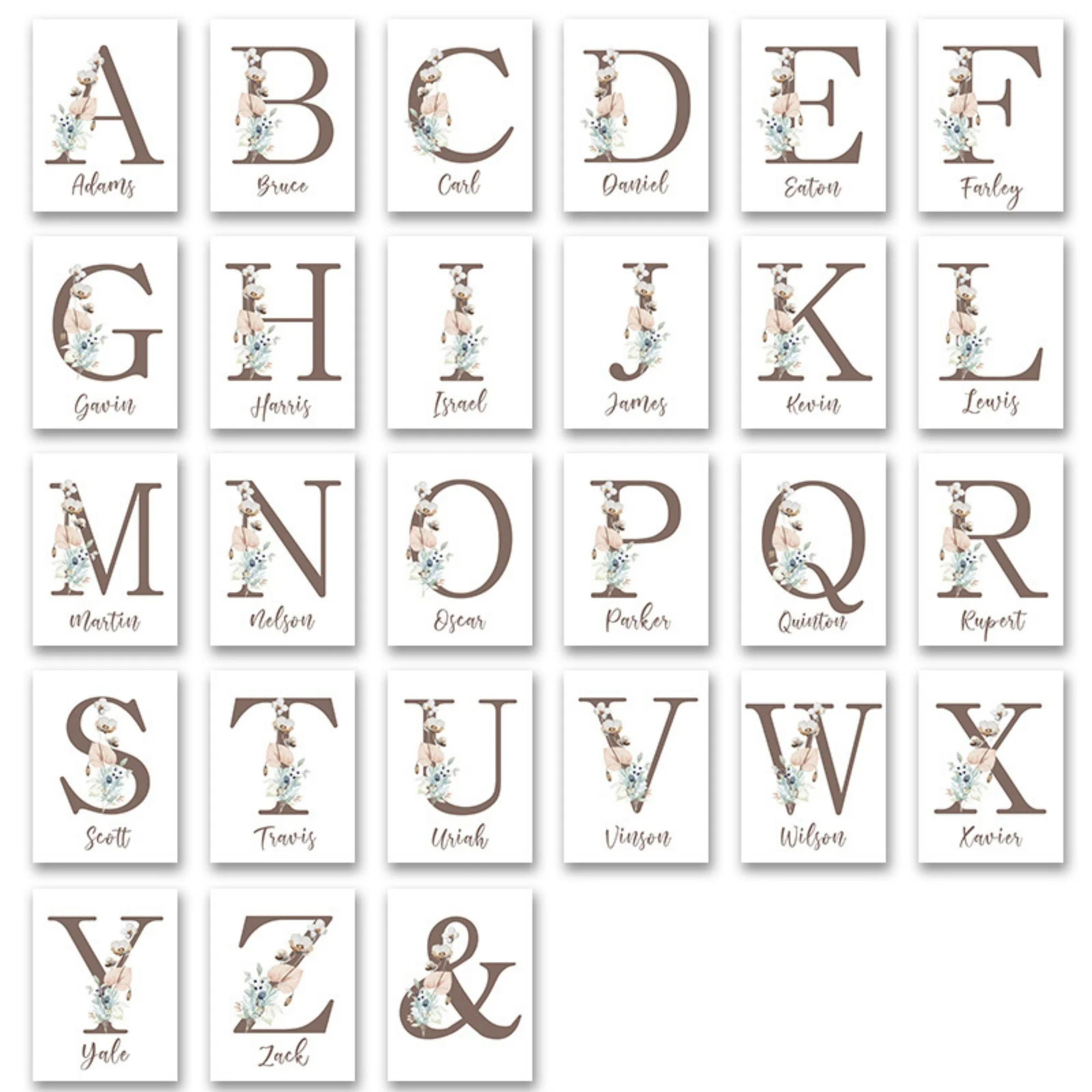 Poster Thème Animaux de la Forêt – Image 3