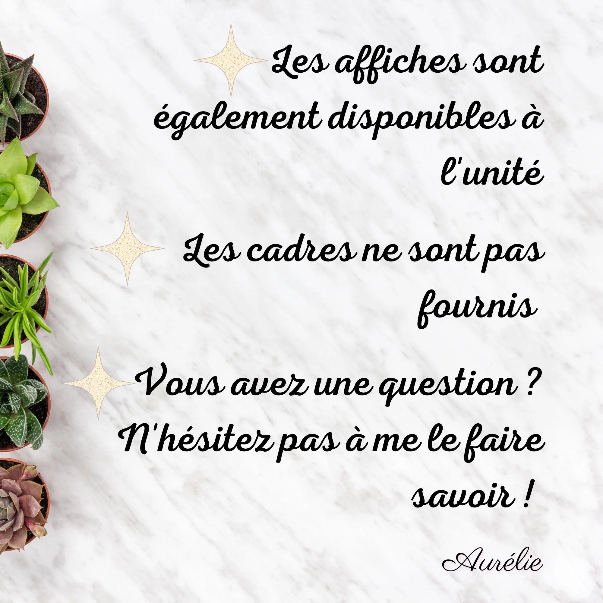 Affiche au choix Décoration Chambre Bébé Affiche de Naissance – Image 3