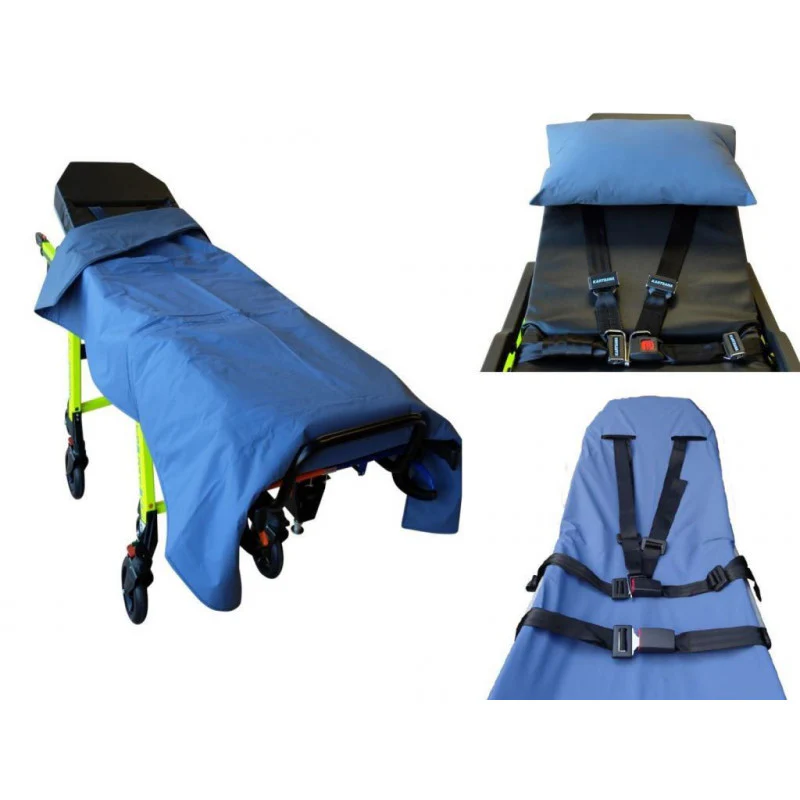 Abena - Drap de brancard bleu à usage unique 78X210 cm - 100 pièces – Image 2