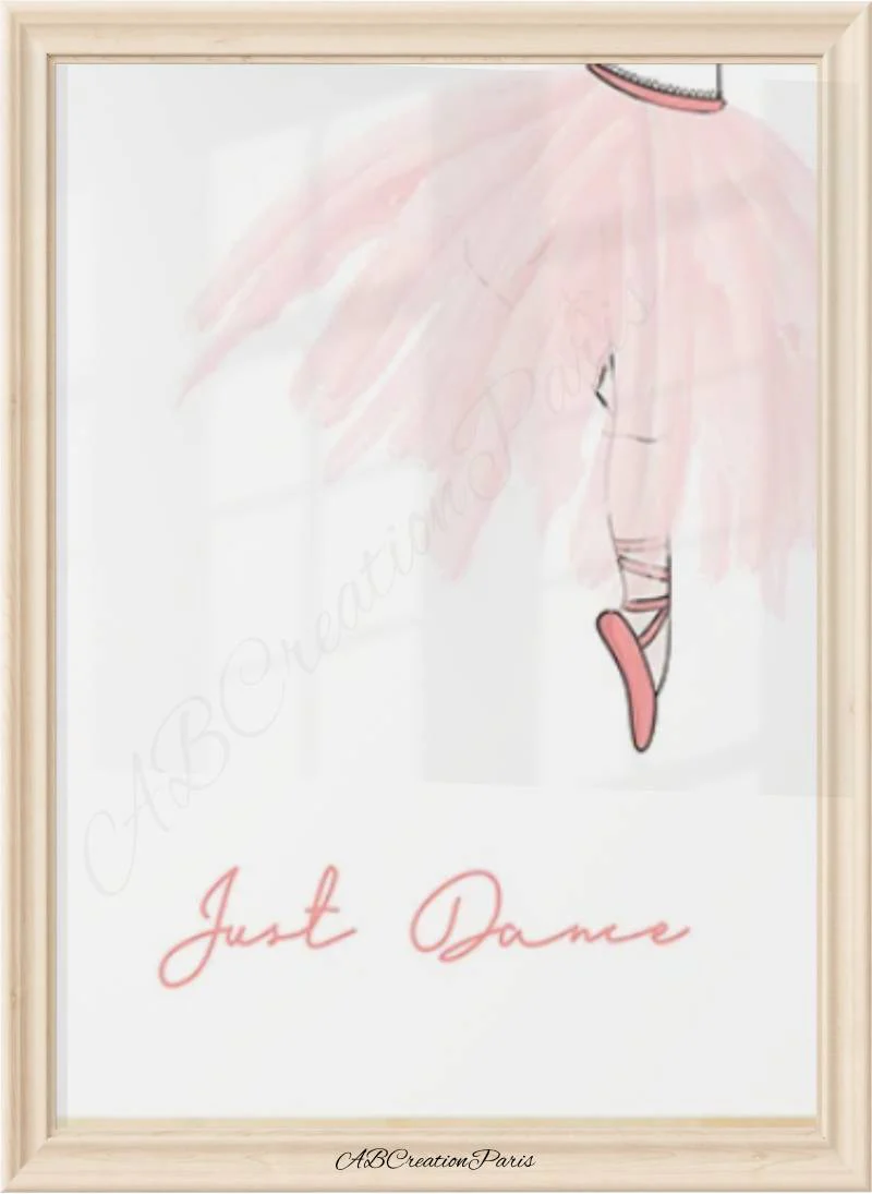 Affiche Danseuse Classique pour chambre fille – Image 5