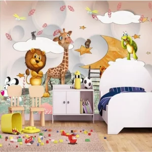 Papier Peint Animaux  Bébé Room