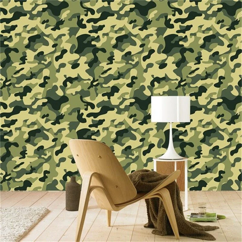 Papier Peint Ado Classique Camouflage Militaire – Image 2