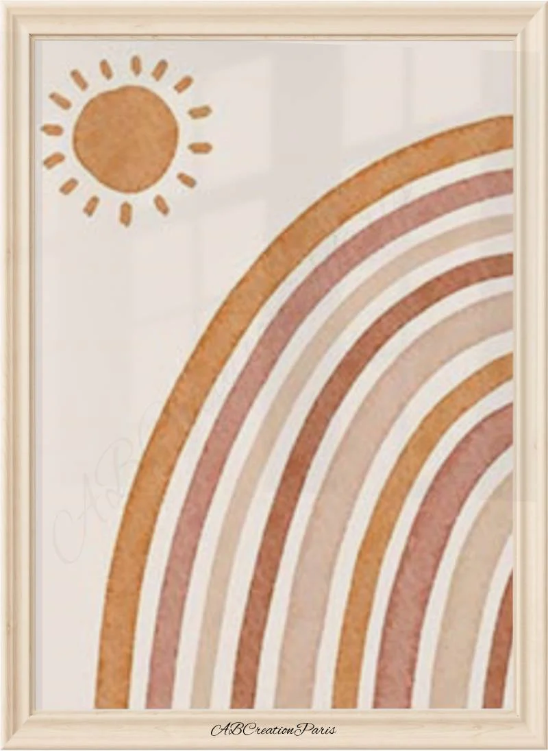 Déco Terracotta Arc en Ciel et Prénom – Image 5